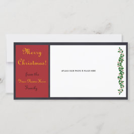 Weihnachts-Fotokarte - #1 Feiertagskarte