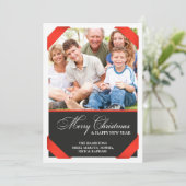 Weihnachts-Fotokarte Einladung (Stehend Vorderseite)