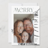 Weihnachts-Fotokarte Einladung (Vorderseite)