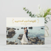 Weihnachts-Fotokarte, Hochzeit, Urlaub Feiertagskarte (Stehend Vorderseite)