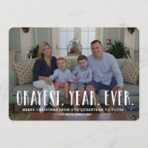 Weihnachts-Fotokarte Weihnachtskarte Sonnenbrand-P