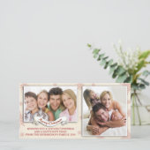 Weihnachts-Fotokarten Feiertagskarte (Stehend Vorderseite)