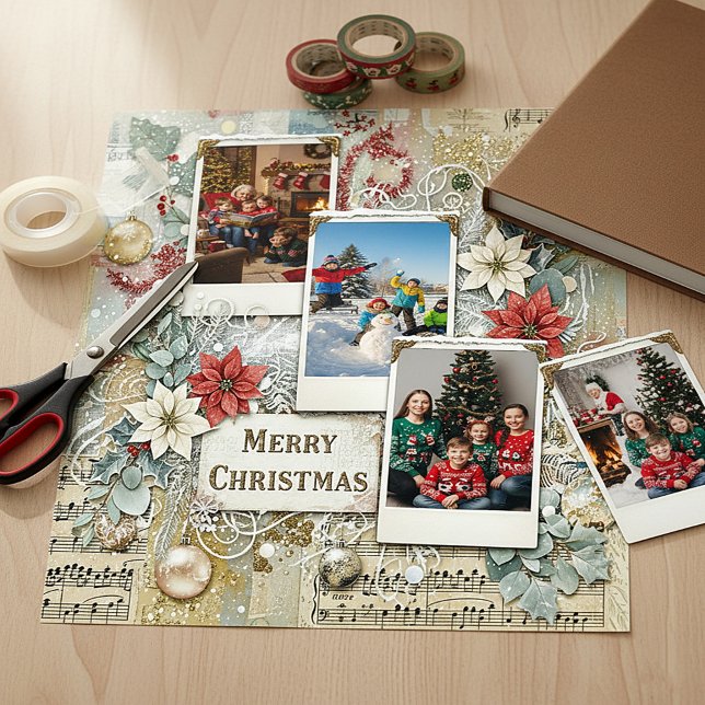 Weihnachts-Fotorahmen-Bastelpapier (Von Creator hochgeladen)