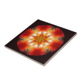 Weihnachts-Fraktal Design ~ Kaleidoskop ~ * ~ Fliese (Seite)