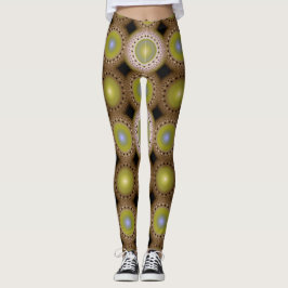 Weihnachts-Fraktal Leggings