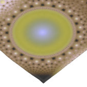 Weihnachts-Fraktal Tischdecke (Schrägansicht)