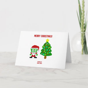 Weihnachts-FrankenCheese Standard Grußkarte Karte