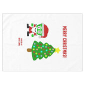 Weihnachts-FrankenCheese Tablecloth Tischdecke (Vorderseite (Horizontal))