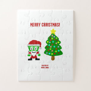 Weihnachts-FrankenKäse-Puzzle 27,9 cm x 35,5 cm Puzzle