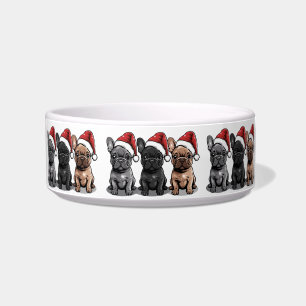 Weihnachts Französischer Bulldog Santa Dog Napf