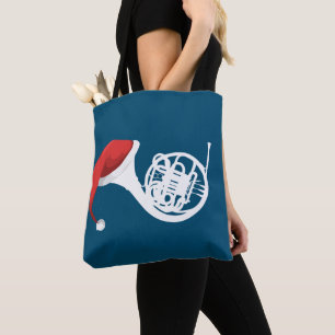 Weihnachts-Französisches Horn-Shirt - Santa French Tasche