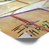 Weihnachts-Frauenposter Poster (Ecke)