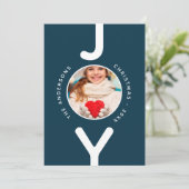 Weihnachts-Freude-Foto (Stehend Vorderseite)