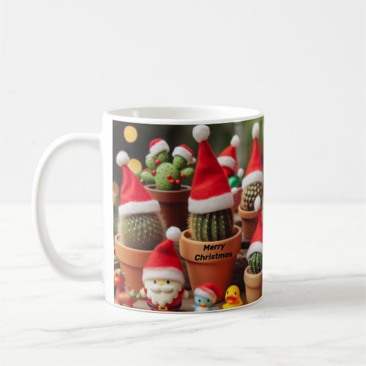 Weihnachts-Freude-Tasse für Kaffeeliebhaber Kaffeetasse (Links)