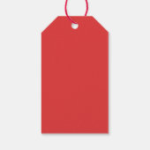 Weihnachts-fröhliche und helle Familiengeschenk-Ta Geschenkanhänger (Rückseite)