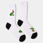 Weihnachts-Frosch-Crew-Socken Socken (Rechts)