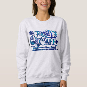 Weihnachts Frosty's Snowflake Cafe Sweatshirt
