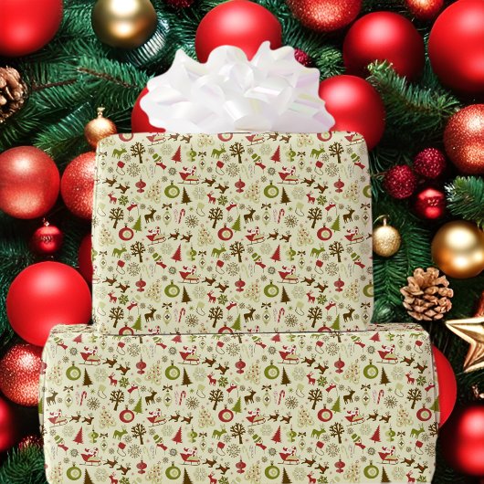 Weihnachts-Fun-Wrapping-Papier Geschenkpapier