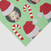 Weihnachts Funny Family Foto Weihnachtsmannmützen Seidenpapier (Ausschnitt)