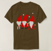 Weihnachts Funny Gnomes 136 T-Shirt (Design vorne)