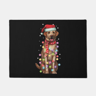 Weihnachts Funny Labrador Santa Dog Xmas Geschenk Fußmatte