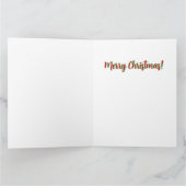 Weihnachts Funny MERRY CHRISTMAS OVERLOOK HOTEL Karte (Innenseite)