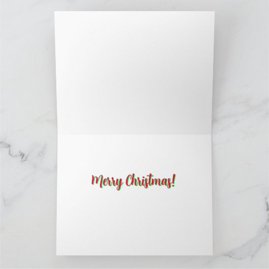 Weihnachts Funny Novelty OBEY GIFT LIMITS Karte (Innenseite)