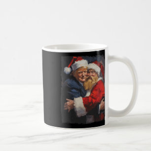 Weihnachts Funny Trump Santa Claus Retro Vintag Xm Kaffeetasse
