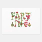 Weihnachts-Furzen Geschenkpapier Set (Vorderseite 3)
