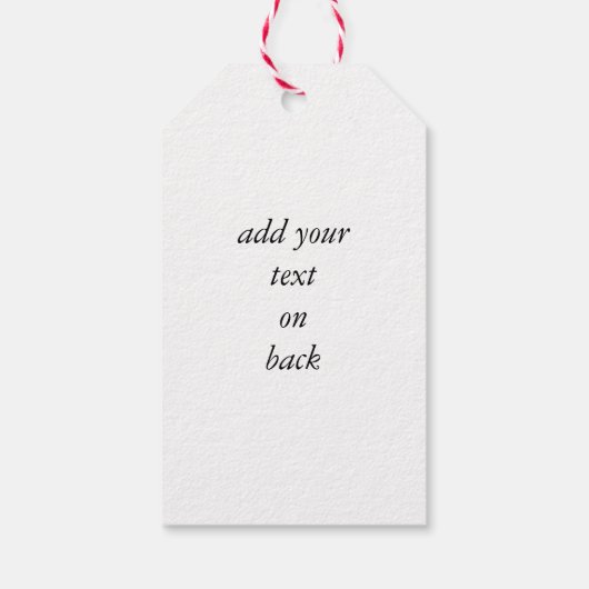 Weihnachts-Fußball Geschenkanhänger (Rückseite)