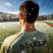 Weihnachts-Fußball-Schmuck Klassiker T-Shirt