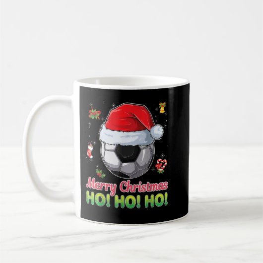 Weihnachts-Fußball Sport Weihnachtsjunge Männer We Kaffeetasse (Links)