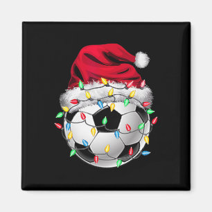 Weihnachts-Fußball-Xmas-Santa-Sportmütze Byll Kind Magnet