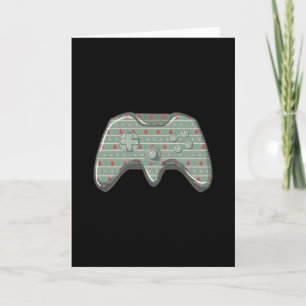 Weihnachts-Gamecontroller Karte