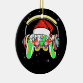 Weihnachts-Gamer-Controller Boys Kinder-Teens Keramik Ornament (Rechts)