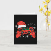 Weihnachts-Gamer-Controller Xmas Boys Kinder Jugen Karte (Gelbe Blume)