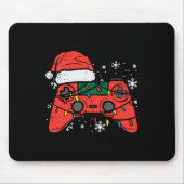 Weihnachts-Gamer-Controller Xmas Boys Kinder Jugen Mousepad (Vorne)