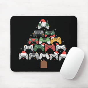 Weihnachts-Gaming-Baum-Gamer Gamer Weihnachtsgesch Mousepad