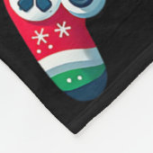 Weihnachts-Gaming-Controller Santa-Elf-Xmas-Christ Fleecedecke (Ecke)