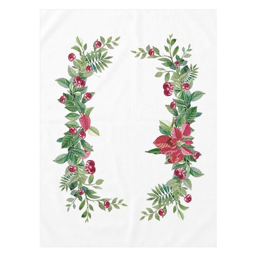 Weihnachts-Gastfreundschaft Holiday Tablecloth Tischdecke (Vorderseite)