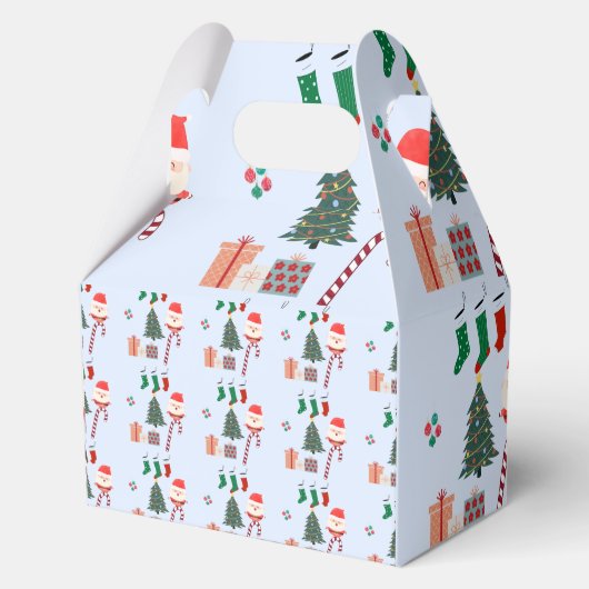 Weihnachts-Gastgeschenk Geschenkschachtel (Rückseite)