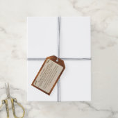 Weihnachts-Gebäck-Mischung personalisiert  Geschenkanhänger (Mit Garn)