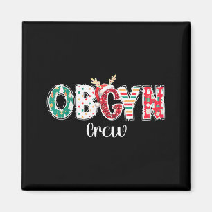 Weihnachts-Geburtshelfer-Crew Geburtshelfer Gruppe Magnet
