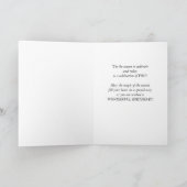 Weihnachts Geburtstag Gegenwart Karte (Innenseite)