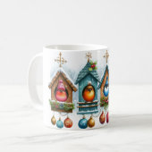 Weihnachts-Geburtstagskaffee-Tasse Kaffeetasse (Vorderseite Links)