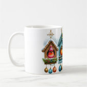 Weihnachts-Geburtstagskaffee-Tasse Kaffeetasse (Links)