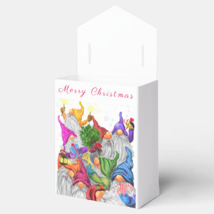 Weihnachts Gefallen Box Geschenke Gnomes Feier Geschenkschachtel