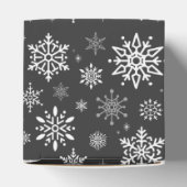 Weihnachts Gefälligkeitsbox Snowflakes Geschenkschachtel (Oben)