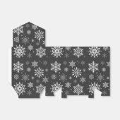 Weihnachts Gefälligkeitsbox Snowflakes Geschenkschachtel (Ungefaltet)