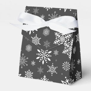 Weihnachts Gefälligkeitsbox Snowflakes Geschenkschachtel
